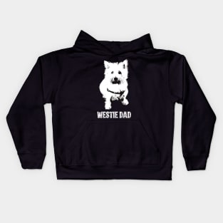 West Highland White Terrier Dad Kids Hoodie